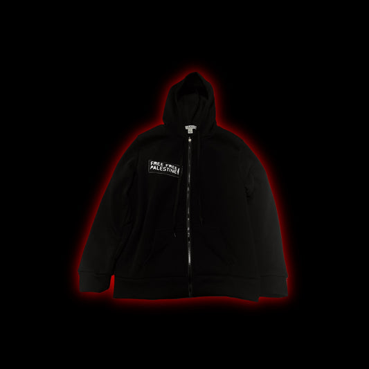 palestine zip-up